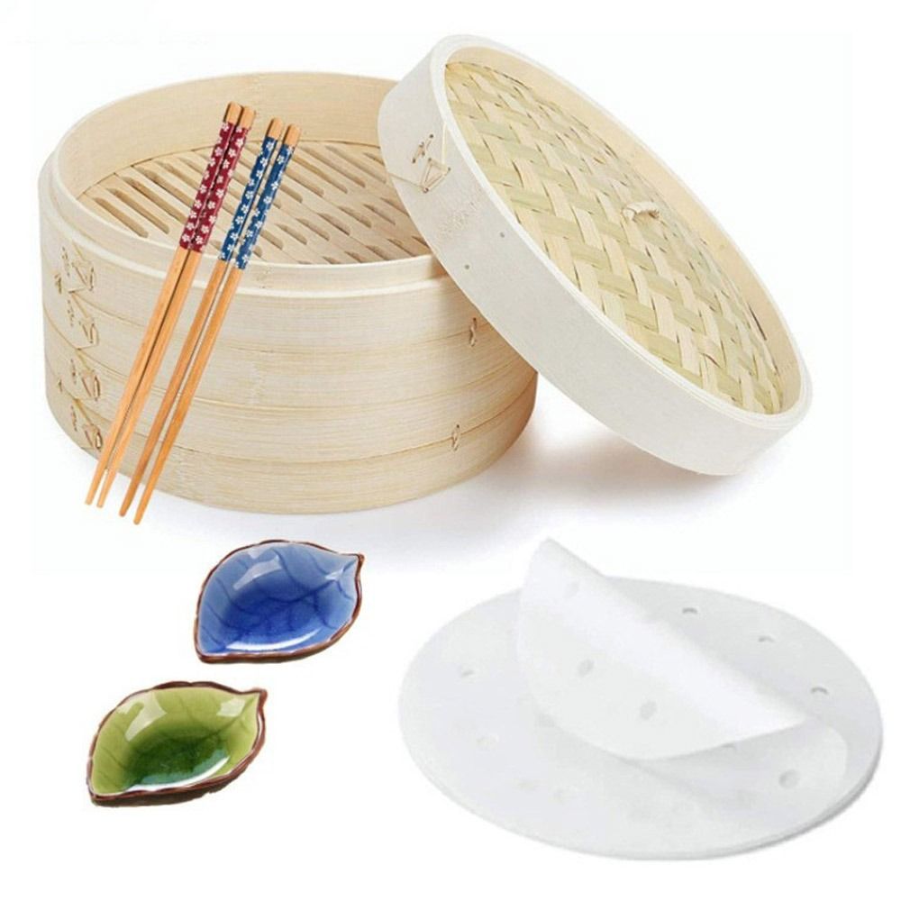 Bao Steamer Bamboo - Kosz na bambusowe naczynie parowe z